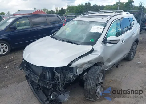 2016 Nissan Rogue Sl from USA, damaged, VIN 5N1AT2MVXGC834231